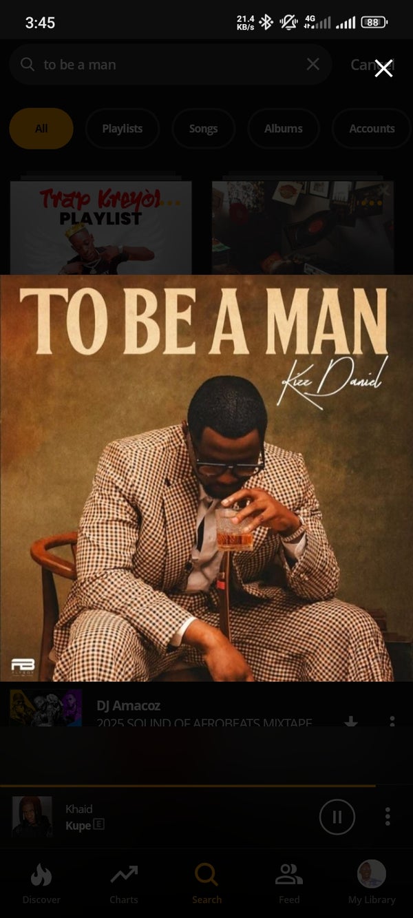 Kizz Daniel - To Be A Man