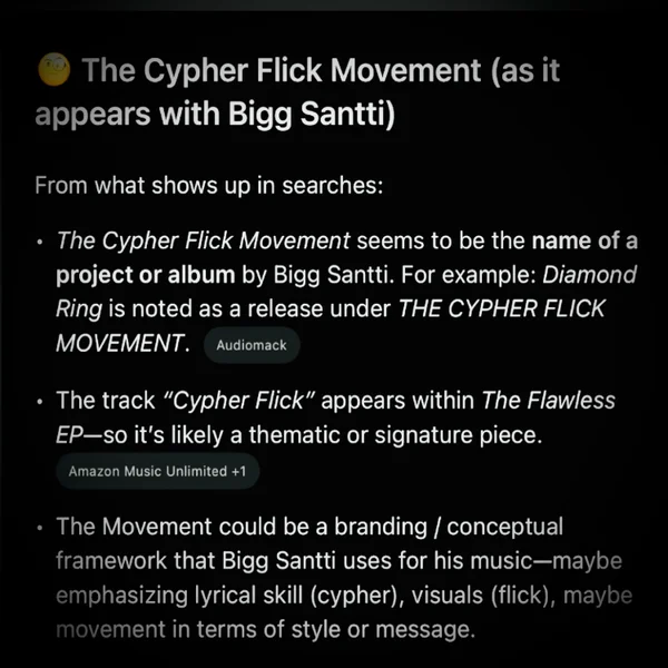 BIGG SANTTI - Like Thunder